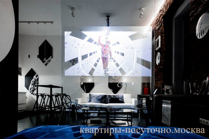 Система умного дома — проектор (домашний кинотеатр с огромным экраном)